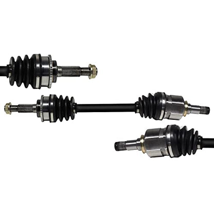 Pair (2) Front CV Axle Shaft Assembly Compatible with 1992-1998 Toyota Paseo/ 1987-1998 Toyota Tercel 1.5L L4 Front Left and Right CV Joint Shaft NCV69523 NCV69526 - size: B2CV054-N