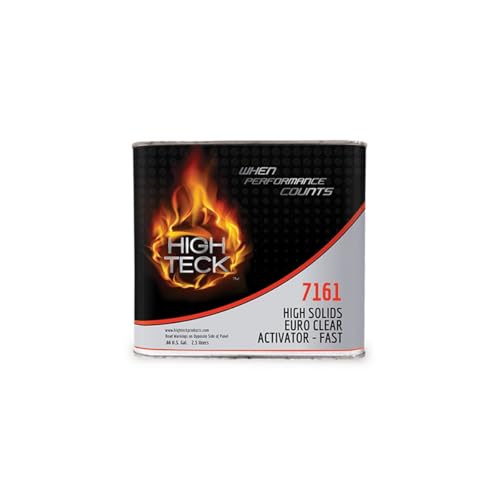 High Teck Products 7161-25 Fast Activator, 2.5 L, Liquid, Use with: 7160 High Solids Euro Clear