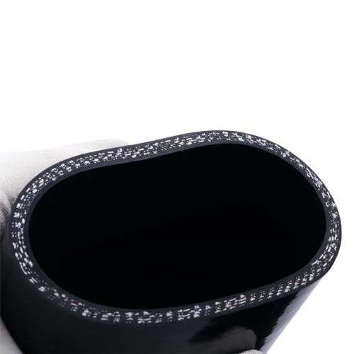 135 Degree ID 3"(76mm) Elbow Silicone Hose Intake Intercooler Coupler 3 inch Pipe,Length 102mm One Leg,4-Ply Thickness 5.4 mm - size: 135ID76(3")