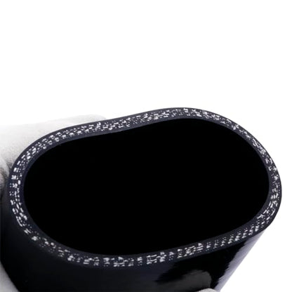 135 Degree ID 3"(76mm) Elbow Silicone Hose Intake Intercooler Coupler 3 inch Pipe,Length 102mm One Leg,4-Ply Thickness 5.4 mm - size: 135ID76(3")