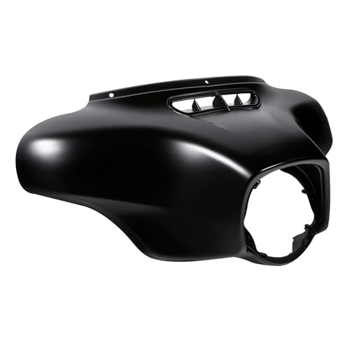 HR3 Black Denim Batwing Outer Fairing Body + Vent Trim Compatible with 2017&2022 Street Glide Special FLHXS - color: Black Denim