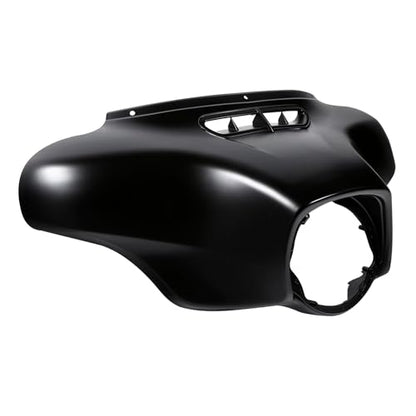 HR3 Black Denim Batwing Outer Fairing Body + Vent Trim Compatible with 2017&2022 Street Glide Special FLHXS - color: Black Denim