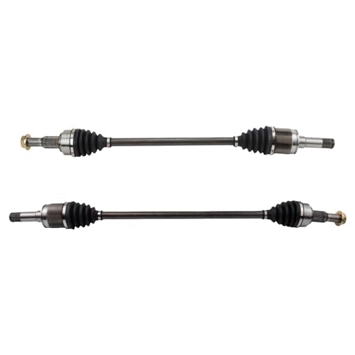 TRQ Rear Driver and Passenger Side CV Axle Assembly Set 2 Piece - style: CSA36006