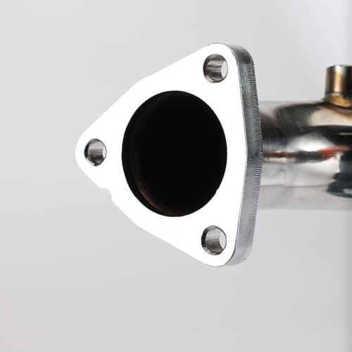 Stainless Steel Exhaust Pipes for Ford 2008-2010 F-250 F-350 F-450 F-550 SuperDuty 6.4L Powerstroke Diesel - size: for 2008-2010 F250 F350 F450 F550