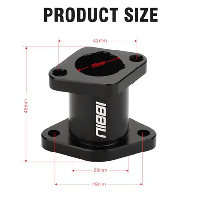 NIBBI Intake Manifold for Coleman Predator 212cc 196cc - color: Black