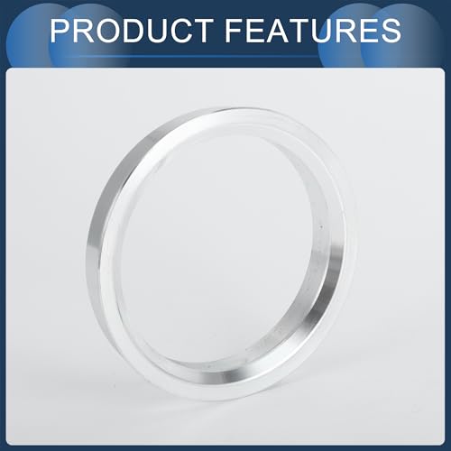 Hub Centric Rings, 56.1mm ID to 67.1mm OD Vehicle Wheel Hubrings Aluminum Alloy, 4 Pcs - size: 56.1mm to 67.1mm