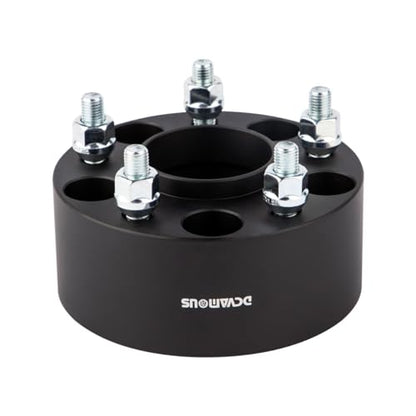 4pc Forged 5x4.75 Hubcentric Wheel Spacers 3 Inch Thick with M12x1.5 Studs - size: 3 Inch-4 PCS