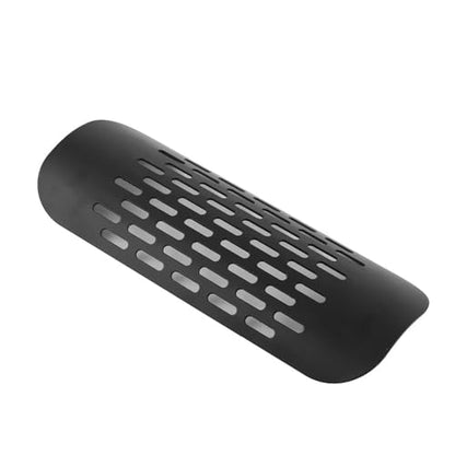 Motorcycle Heat Guard Metal Exhaust Durability Ventilation Hole Muffler Guard Universal Scratch Mar-Proof For Motorcycle(Black)