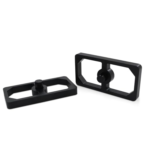 0.5 Inch Universal Billet Aluminum Leaf Spring Lowering Block Kit - size: 0.5 Inch