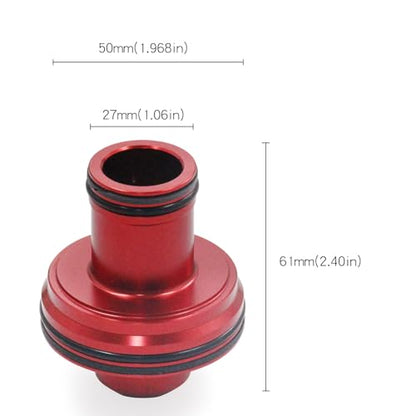 Billet Accumulator Piston Kit 22841-04K for Chrysler 42RE - color: Red