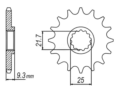 520 O-ring Motorcycle Chain and Sprocket Kit compatible with Kawasaki EX500 Ninja / Z500 (ER500) / 500 Eliminator 2024-2025