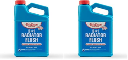 BlueDevil Products 00203 Radiator Flush & Oil Degreaser - 1 Quart (Pack of 2) - size: Pack of 2