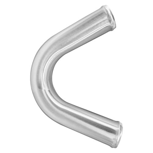 3" (76mm) OD 135 Degree Aluminum Alloy Tube Intercooler Pipe 23.5in (600mm) Length Air Intake Tube Aluminum Intercooler Pipe Aluminum Pipe Tube Brushed Finish Silver - size: L: 23.5"(600mm) 135 degree
