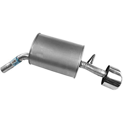 Walker Quiet-Flow SS 53981 Direct Fit Exhaust Muffler Assembly 2" Inlet (OD) 5.875" Outlet (OD) for Kia Optima