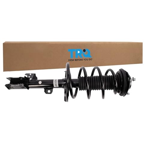 TRQ Front Left Strut and Spring Assembly Gas Charged Coil Spring - style: SCA31107
