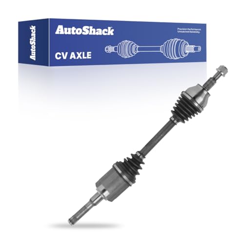 AutoShack Front CV Axle Shaft Assembly, Driver Side, 1pc