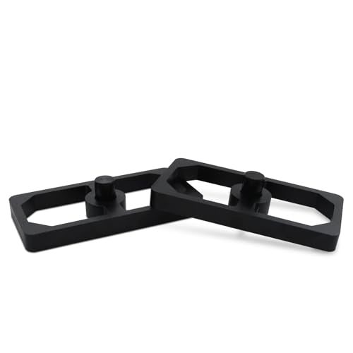 0.5 Inch Universal Billet Aluminum Leaf Spring Lowering Block Kit - size: 0.5 Inch
