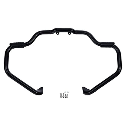 TCT-MOTORPARTS Mustache Engine Guard Highway Crash Bar Fit for Springfield Dark Horse 2016-2025 Roadmaster Classic 17-18 Chieftain Classic Springfield Limited - color: Black Crash Bar