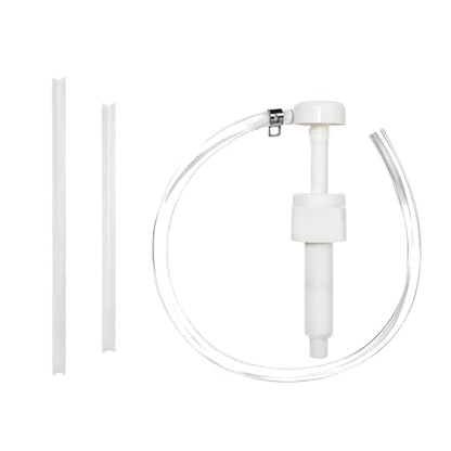 KVAEY 4 CC Fluid Pump for Quart Bottles, Automotive Quart Bottle Hand Pump with Flexible Tube, Fluid Pump Transfer Gear Oil Transmission and Differential Fluid, Car Accessories (8 CC) - color: 8 CC