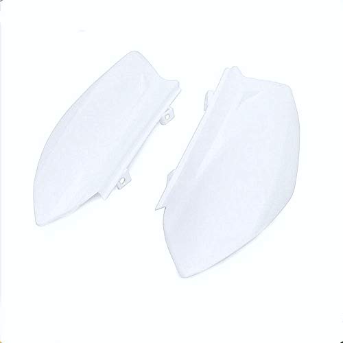 TTR 50 White Plastic Body Fender Kit for Chinese TTR 50cc TTR50E Pit Dirt Bikes Including All Mounting Screw