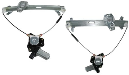 TRQ Driver & Passenger Side Power Power Window Regulator & Motor Assembly - style: WRA50285