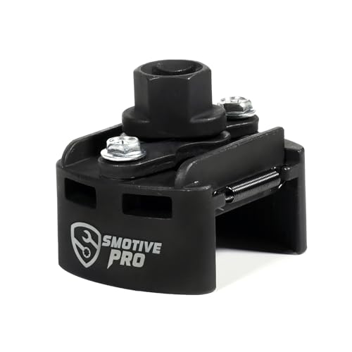 SMOTIVEPRO Adjustable Oil Filter Wrench for 60mm-80mm Filters, 1/2" Drive - color: 60-80mm