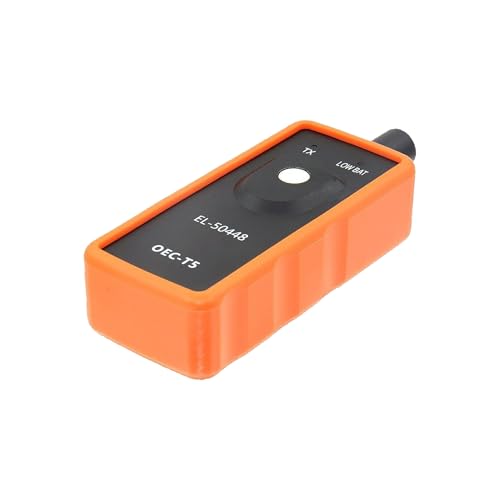 TPMS Relearn Tool Tire Sensor, Automotive Tire Pressure Monitor Sensor Activation Reset Tool OEC-T5, System Programming Training for Most Series Vehicles (Orange)