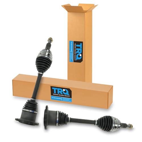 TRQ Front Driver & Passenger Side CV Axle Assembly Set - style: CSA82439