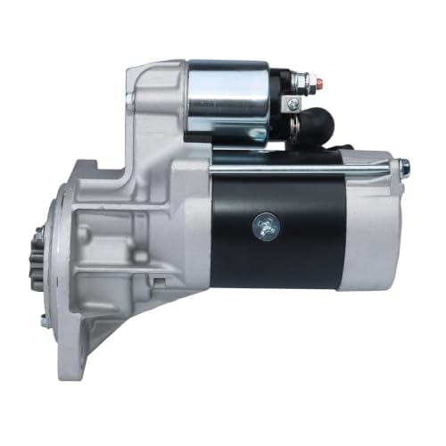8452324 845-2177 Starter Motor for 1996-2012 Thermo King SB-III SR SL100 SL100e SL200 SL200e, 12V 2.2KW 9 Teeth CW - size: 8452324