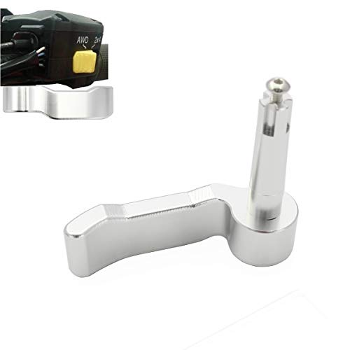 Thumb Throttle Compatible with Polaris Sportsman 450/550/570/850/1000 - color: silver