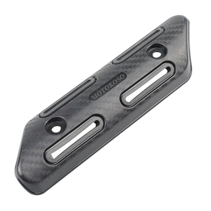Motorcycle Exhaust Protector Can Dirt Bikes Accessories Silicone Guard Anti-hot Black