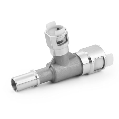 Heater Hose Connectors, Upgraded Leak-Resistant Metal Connector - Direct Replacement for Select Cadillac Chevrolet GMC Models - OE Fix for HVAC and Coolant Hoses 800-414