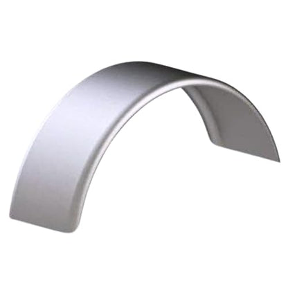 Tie Down Trailer Fender – Single Axle, 16 Gauge Smooth Steel – For 15" Tire Assemblies Only – 31.5" L x 10" W x 13" H (1 Single Replacement Fender) - size: 31.5" x 10" x 13", style: 1 Fender