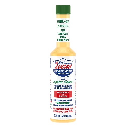 Lucas Oil 10020 Fuel Treatment - 5.25 Ounce (Pack of 6)