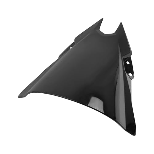Motorcycle 18.4" Windscreen Windshield Replacement for Kawasaki Ninja500 Ninja 500 SE 2024 2025 2026 PC Windscreen Double Bubble (Black) - color: Black