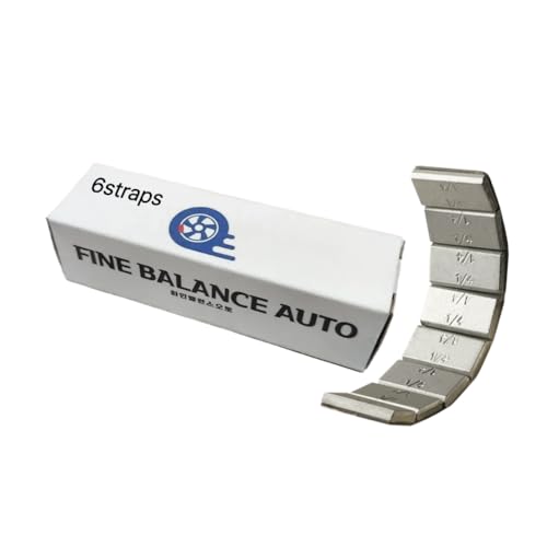 1/4oz, 7gr, Gray, Adhesive Stick On Wheel Weights, Easy Peel, Low Profile, Cars, SUVs, Motorcycles, RC Cars, Crafts, 12 Oz/Box, 6 Strip, Korean Made, - color: 7g, 6 strips, gray