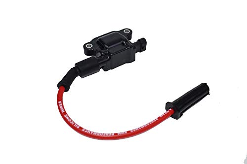 A-Team Performance - Silicone Spark Plug Wires Set - Compatible with GMC Chevy Truck SUV 1999-2014 11" VORTEC LS LS1 LS2 LS3 LS6 LS7 4.8L 5.3L 5.7L 6.0L 6.2L 7.0L Red 8.0mm