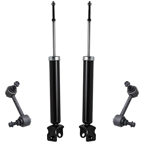 Detroit Axle - Rear 4pc Shock Absorbers Kit for 2003-2006 Infiniti G35 - size: 4AS47268/shock kit