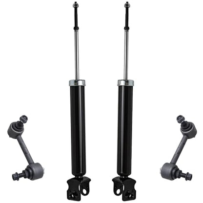 Detroit Axle - Rear 4pc Shock Absorbers Kit for 2003-2006 Infiniti G35 - size: 4AS47268/shock kit