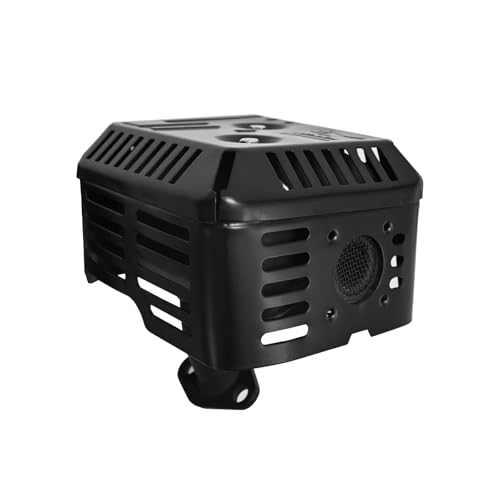 Parts Camp GX160 Muffler Exhaust Assembly Fits for Honda GX160 GX200 GX120 GX140 5.5HP 6.5HP Engine Motor Harbor Freight Predator 212cc 173cc engine - size: GX160/GX200