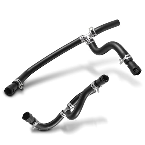 A-Premium Set of 2 Inlet and Outlet HVAC Heater Hose Pipe Line Assembly