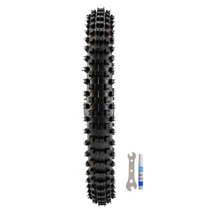 TDPRO Front Wheel 70/100-19 Tire Rim 1.6x19 + Disc Rotor for Dirt Pit Bike Motocross - size: 70/100-19