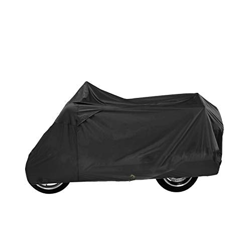 EliteShield Motorcycle Cover, Waterproof Polyester Fits Up to 80" - size: Fits up to 80"L