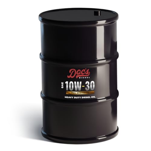 Doc's Diesel 10W-30 Full Synthetic Heavy Duty Oil, Fuel Saver, 55 Gal Drum - color: Full Synthetic 10W-30, size: 55-Gallon Drum