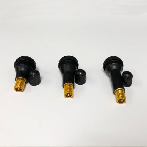 20Pcs TR412 TR413 TR414 Tubeless Valve Stems, Black Rubber Snap-in Valves Tubeless Tire Valve Stems Replacement for Tubeless 0.453 inches Rim Holes on Standard Auto Tires - size: TR412&TR413&TR414-20pcs