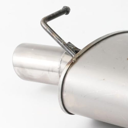 1pc Stainless Steel Rear Left Exhaust Muffler for Explorer E37H - size: For 2011-2015 EXPLORER Driver Side