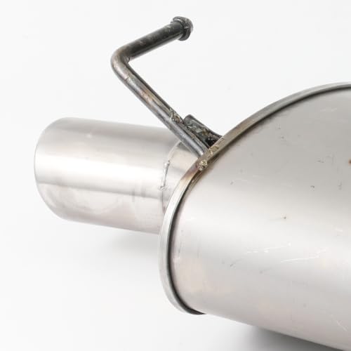1pc Stainless Steel Rear Left Exhaust Muffler for Explorer E37H - size: For 2011-2015 EXPLORER Driver Side