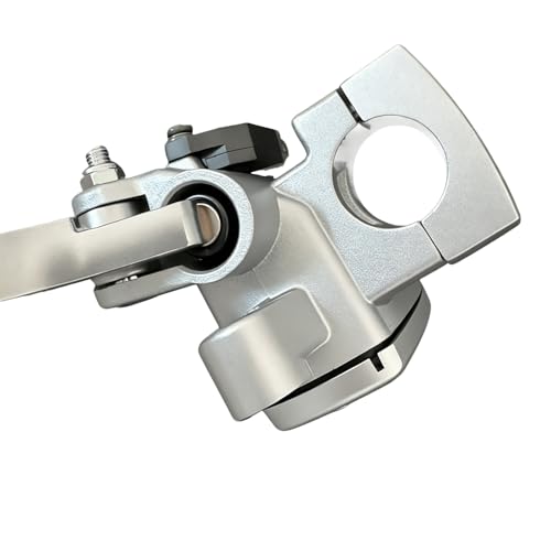 DSkoiph Brake Clutch Master Cylinder Handlebar Compatible with Shadow Goldwing Magna VTX Suzuki Yamaha Road Star V-Star Kawasaki Motorcycle Left & Right Set 1"" 25mm, Chrome - color: Chrome