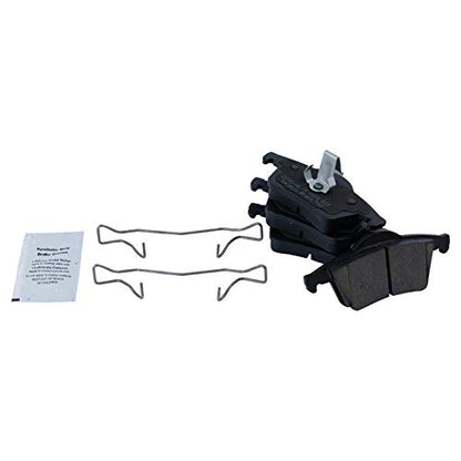 TRQ Front and Rear Brake Pad and Rotor Set Ceramic Vented Rotors 285mm - style: BKA11575