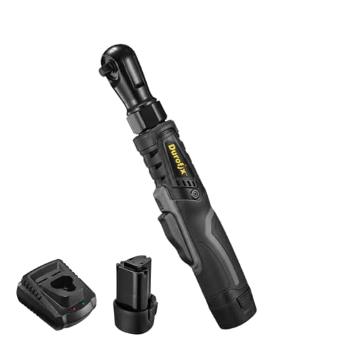 Durofix RW1210-32 G12 Series 12V Cordless Li-ion 3/8” 65 ft-lbs. Brushless Ratchet Wrench Tool Kit - style: 2 Battery Kit with Charger